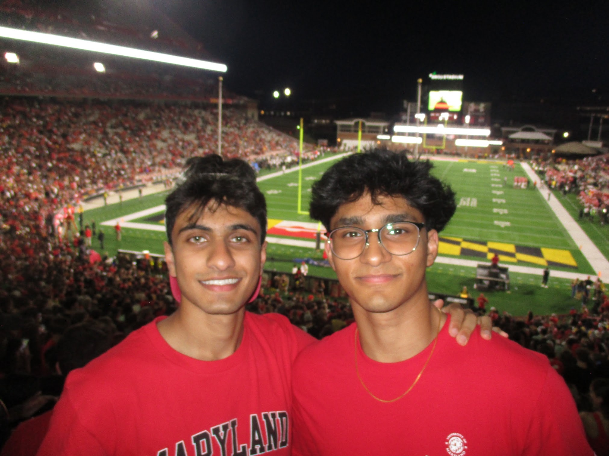 University of Maryland spirit photo.